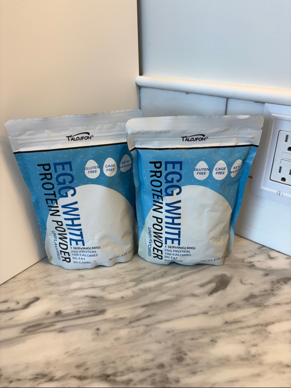 Egg White Protein Powder - Blue